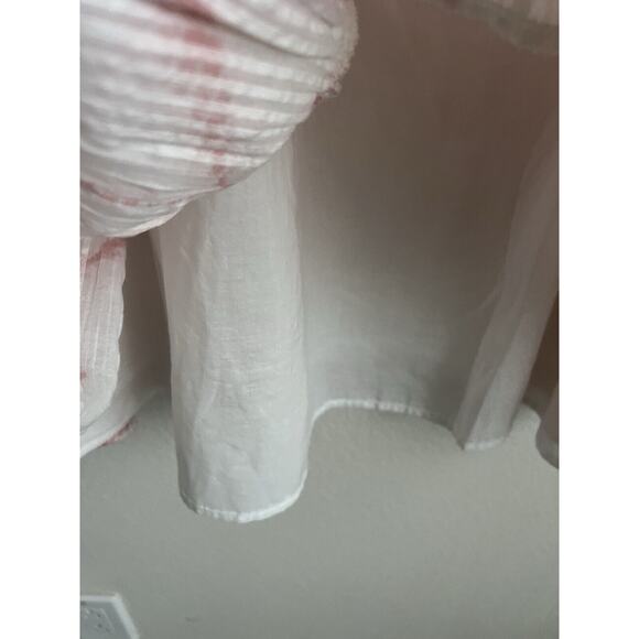 LOFT ANN TAYLOR Dress Star Dye Print Tiered V Neck Size XXL NWT - Picture 5 of 8